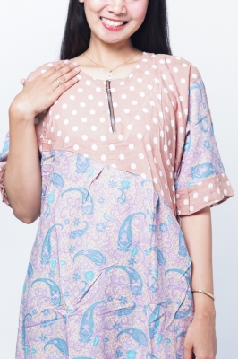 Baju Hamil Daster Tidur Payung Hitam Manis BUSUI Friendly Lola Daster - DS 514